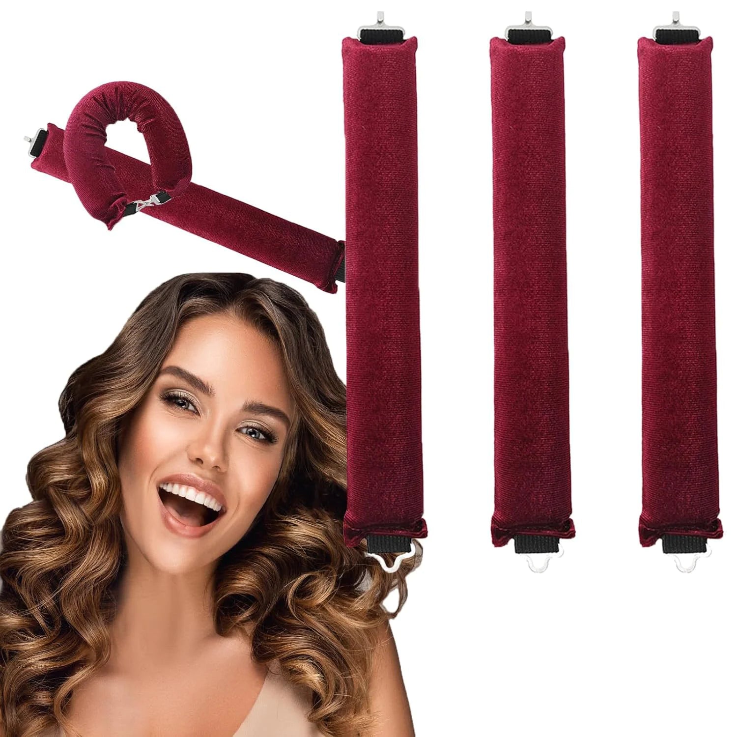 Frost Glow Heatless Hair Curler