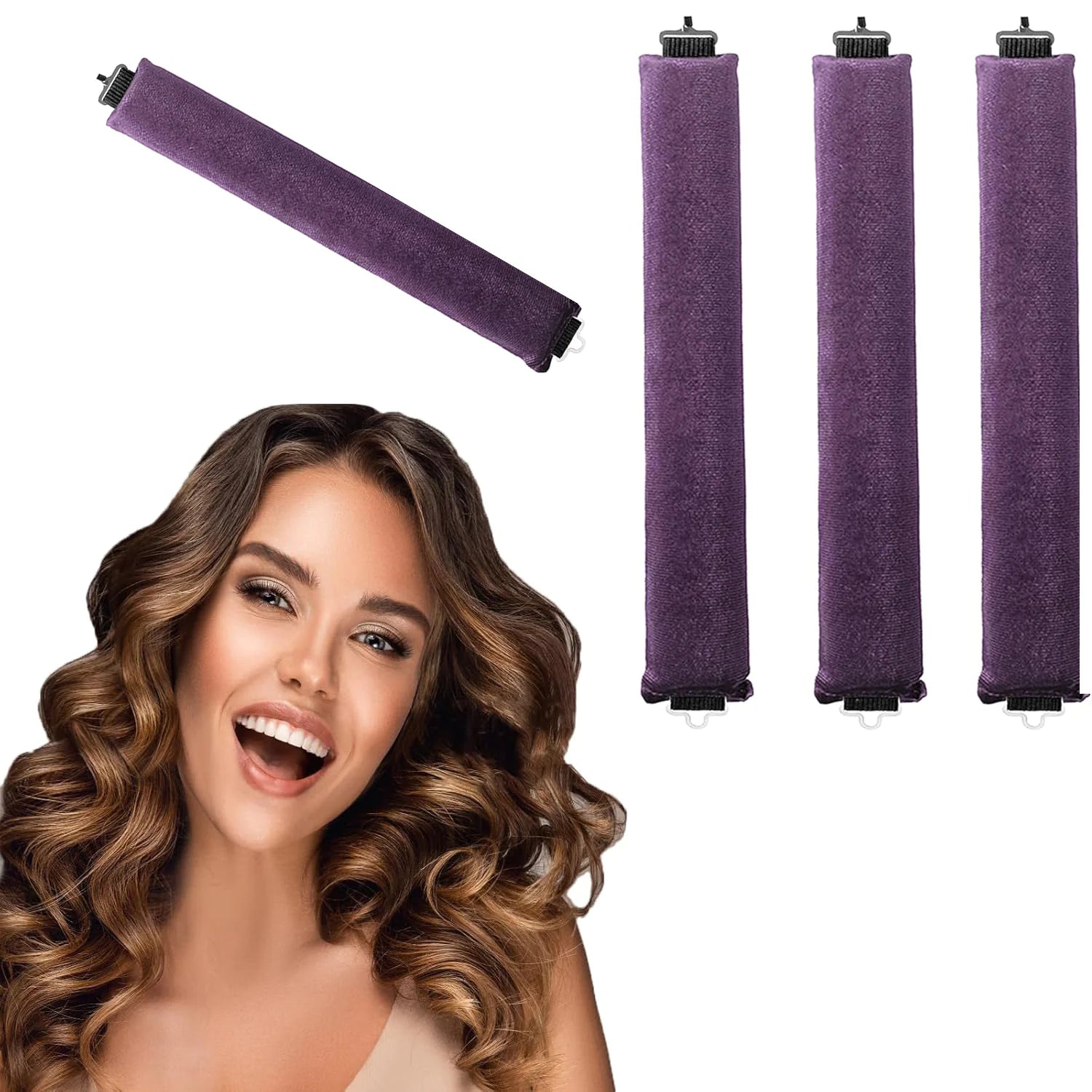 Frost Glow Heatless Hair Curler