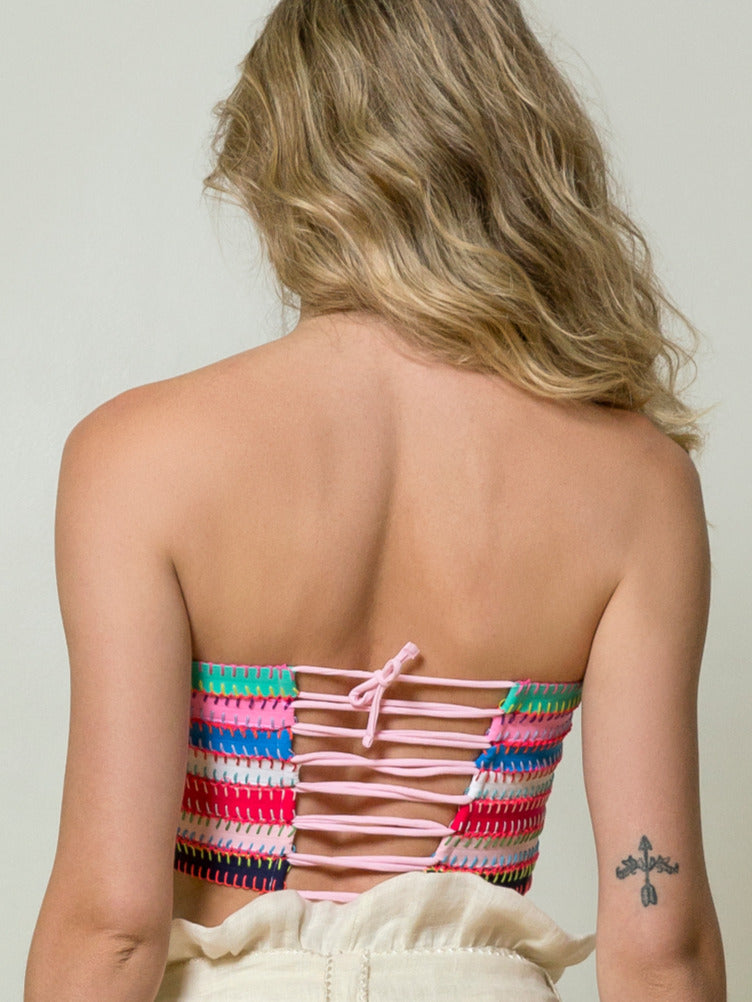 RAGAZZE STRAPLESS TOP