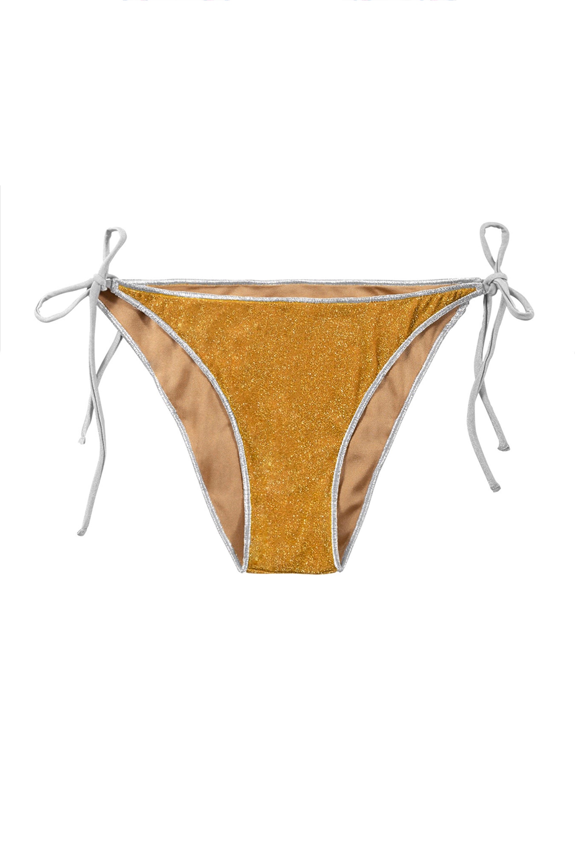 TIE ONE BOTTOM GIALLO