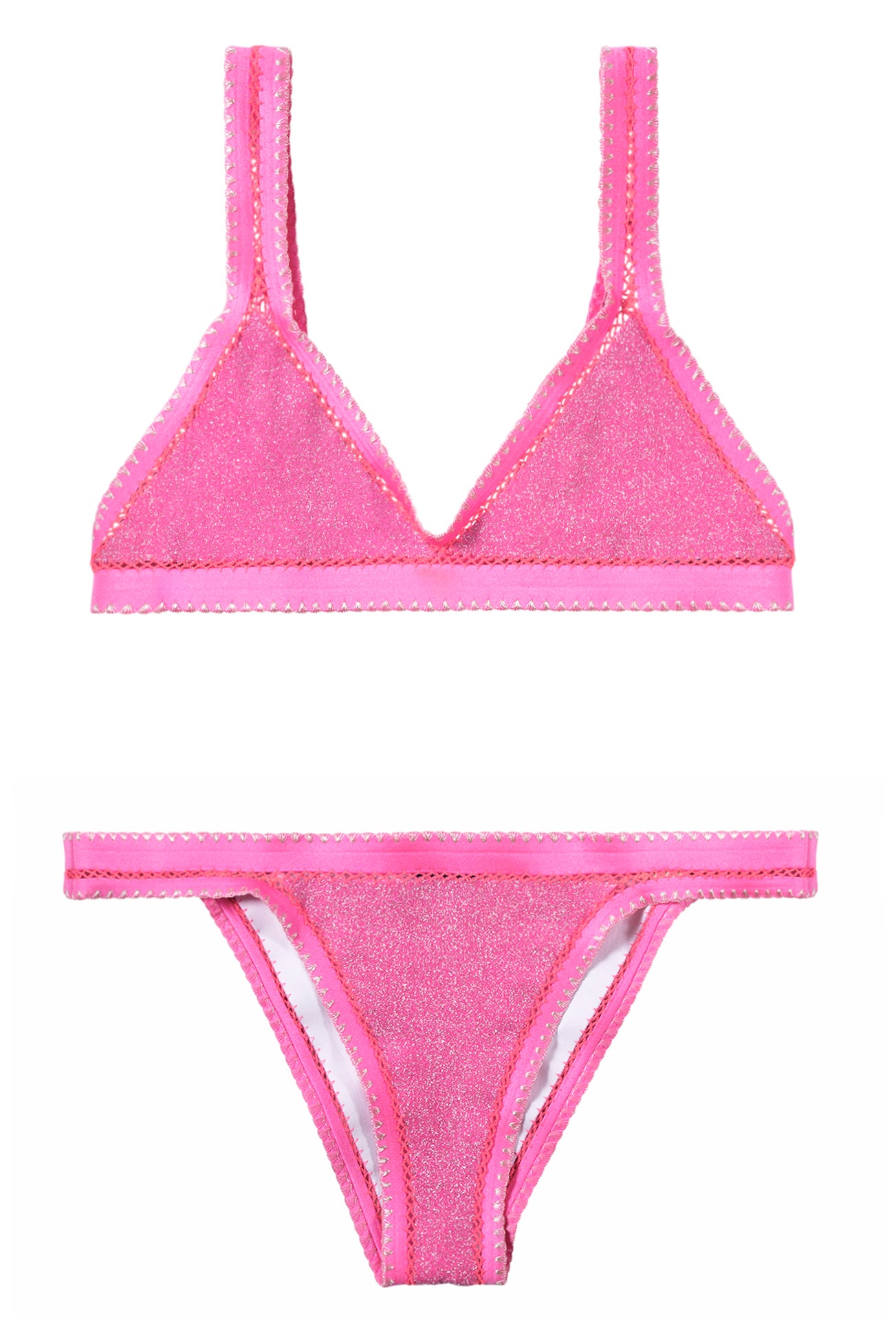 BIKINI TRI ESTRELLA ROSADO HELADO