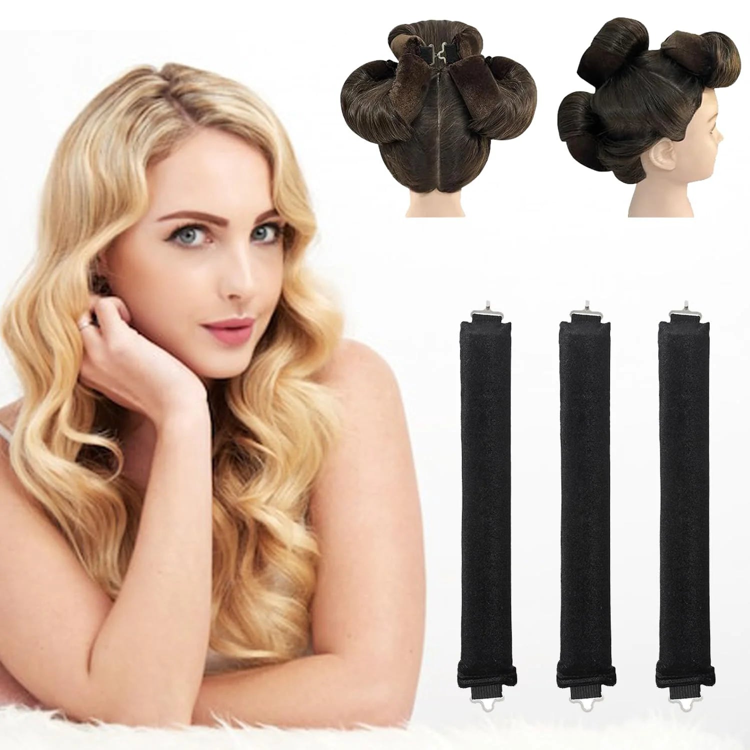 Frost Glow Heatless Hair Curler