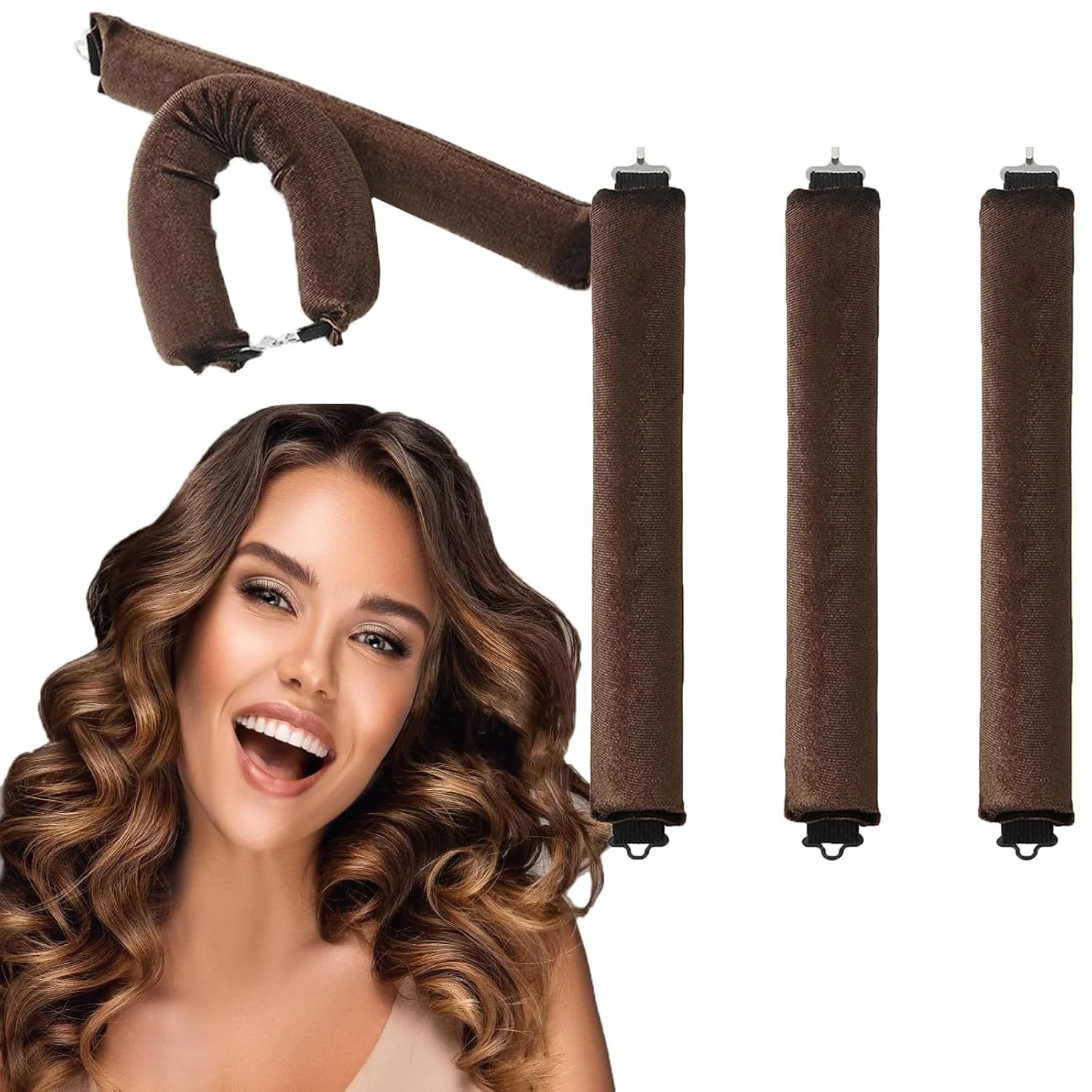 Frost Glow Heatless Hair Curler